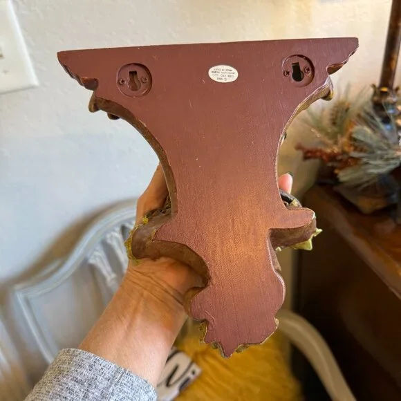 Vintage Bell Hop Monkey Wall Sconce/shelf plate - Picture 10 of 12